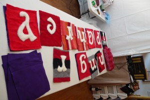 AngrySpinnerFeltedLettering2012